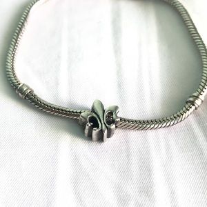 Fleur de Lis Bracelet Charm
